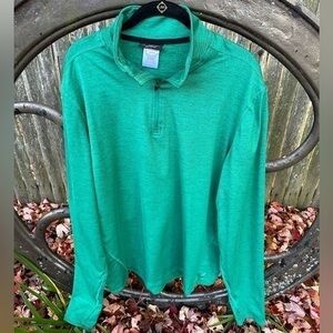 Jockey Sport Men’s Performance Half Zip‎ Pullover (Green) (NWOT)
